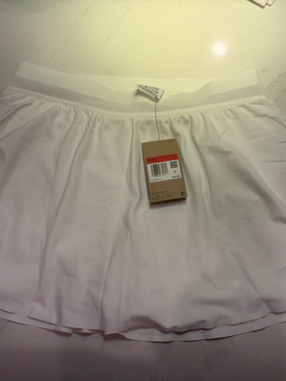 Nike White Dri-FIT Women's Tennis Skirt- NWT